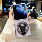 For Xiaomi Mix Flip Sparkling Diamond Rhombus PC Phone Case with Holder(Purple) - 2