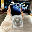 For Xiaomi Mix Flip Sparkling Diamond Rhombus PC Phone Case with Holder(Silver) - 2
