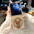 For Xiaomi Mix Flip Sparkling Diamond Rhombus PC Phone Case with Holder(Gold) - 2