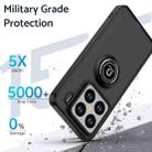 For Xiaomi 15 Pro Q Shadow 1 Series TPU Hybrid PC Phone Case with Ring(Sky Blue) - 3