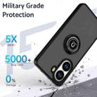 For Xiaomi Poco X7 Pro Q Shadow 1 Series TPU Hybrid PC Phone Case with Ring(Royal Blue) - 3