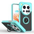 For Xiaomi 15 Ultra Q Shadow 1 Series TPU Hybrid PC Phone Case with Ring(Sky Blue) - 1