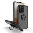 For Xiaomi 11T Q Shadow 1 Series TPU + PC Phone Case with Ring(Black+Red) - 1