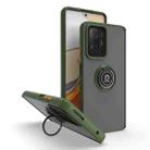 For Xiaomi 11T Q Shadow 1 Series TPU + PC Phone Case with Ring(Army Green) - 1