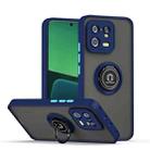 For Xiaomi 13 Pro Q Shadow 1 Series TPU + PC Phone Case with Ring(Royal Blue) - 1