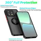 For Xiaomi 13 Pro Q Shadow 1 Series TPU + PC Phone Case with Ring(Dark Green) - 2