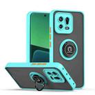 For Xiaomi 13 Q Shadow 1 Series TPU + PC Phone Case with Ring(Sky Blue) - 1