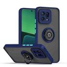 For Xiaomi 13 Q Shadow 1 Series TPU + PC Phone Case with Ring(Royal Blue) - 1