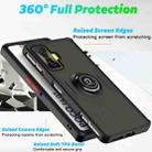 For Xiaomi Poco F4 GT   Q Shadow 1 Series TPU + PC Phone Case with Ring(Red) - 2