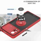 For Xiaomi Poco X4 Pro 5G Q Shadow 1 Series TPU + PC Phone Case with Ring(Sky Blue) - 3