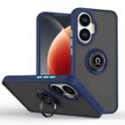 For Xiaomi Poco F7 Q Shadow 1 Series TPU + PC Phone Case with Ring(Royal Blue) - 1
