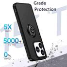 For ZTE Axon 60 Lite Q Shadow 1 Series TPU + PC Phone Case with Ring(Yellow) - 2