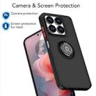 For ZTE Blade V70 / nubia V70 Q Shadow 1 Series TPU + PC Phone Case with Ring(Yellow) - 3