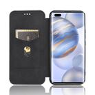 For Huawei Honor 30 Pro Carbon Fiber Texture Horizontal Flip TPU + PC + PU Leather Case with Card Slot(Black) - 3