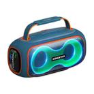 HOPESTAR Party Box 150 40W Outdoor Portable IPX5 Waterproof Bluetooth Speaker(Navy Blue) - 2