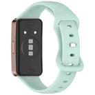 For Huawei Band 9 / 8 Slim Reverse Buckle Silicone Watch Band(Blue) - 2