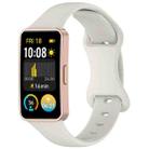 For Huawei Band 9 / 8 Slim Reverse Buckle Silicone Watch Band(Starlight) - 1