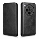 For OPPO Find X8 Magnetic Vertical Flip Leather Phone Case(Black) - 2