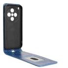 For OPPO Find X8 Magnetic Vertical Flip Leather Phone Case(Blue) - 3