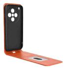 For OPPO Find X8 Magnetic Vertical Flip Leather Phone Case(Brown) - 3