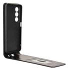 For OPPO K12X / A3 Pro Global Magnetic Vertical Flip Leather Phone Case(Black) - 3
