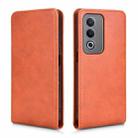 For OPPO K12X / A3 Pro Global Magnetic Vertical Flip Leather Phone Case(Brown) - 2