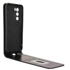 For OPPO Reno12 5G Global Magnetic Vertical Flip Leather Phone Case(Black) - 3