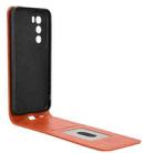 For OPPO Reno12 Pro 5G Global Magnetic Vertical Flip Leather Phone Case(Brown) - 3