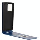 For OPPO Reno13 F 5G / 4G Magnetic Vertical Flip Leather Phone Case(Blue) - 3