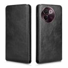 For vivo V30e 5G Global / V40 Lite 5G Magnetic Vertical Flip Leather Phone Case(Black) - 2