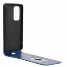 For vivo V40 SE 5G / Y100 5G IDN Magnetic Vertical Flip Leather Phone Case(Blue) - 3