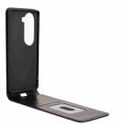 For vivo V40e / iQOO Z9s 5G Magnetic Vertical Flip Leather Phone Case(Black) - 3