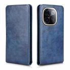 For vivo iQOO Z9s Pro / T3 Pro 5G India Magnetic Vertical Flip Leather Phone Case(Blue) - 2