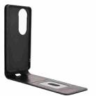 For vivo S19 5G Magnetic Vertical Flip Leather Phone Case(Black) - 3