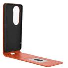 For vivo S19 5G Magnetic Vertical Flip Leather Phone Case(Brown) - 3