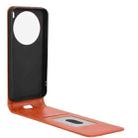 For vivo X200 Pro mini Magnetic Vertical Flip Leather Phone Case(Brown) - 3