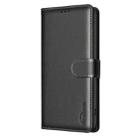 For Realme P3 Pro 5G Litchi Texture RFID Anti-theft Leather Phone Case(Black) - 2