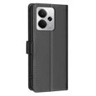For Realme 14 5G Global Litchi Texture RFID Anti-theft Leather Phone Case(Black) - 3