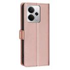 For Realme 14 5G Global Litchi Texture RFID Anti-theft Leather Phone Case(Gold) - 3