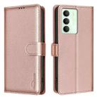 For Realme 14x 5G Litchi Texture RFID Anti-theft Leather Phone Case(Gold) - 1