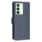 For Realme 14x 5G Litchi Texture RFID Anti-theft Leather Phone Case(Blue) - 3
