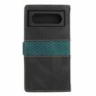 For Google Pixel 8 Grid Stitching Leather Phone Case with Lanyard(Black) - 3