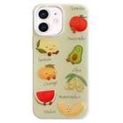 For iPhone 11 Cartoon Creative TPU Hybrid PC Shockproof Phone Case(Fruit Series) - 1