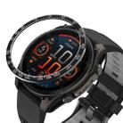 For Garmin Fenix 8 AMOLED 43mm Smart Watch Metal Bezel Ring Frame(Black White) - 1