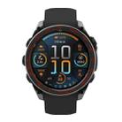 For Garmin Fenix 8 AMOLED 43mm Smart Watch Metal Bezel Ring Frame(Black Red) - 2