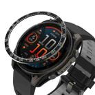 For Garmin Fenix 8 AMOLED 47mm Smart Watch Metal Bezel Ring Frame(Black White) - 1