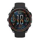 For Garmin Fenix 8 AMOLED 47mm Smart Watch Metal Bezel Ring Frame(Black Red) - 2