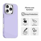 For iPhone 16 Pro Max Colorful Series Shockproof Phone Case(Purple) - 2