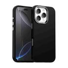 For iPhone 16 Pro Colorful Series Shockproof Phone Case(Black) - 1