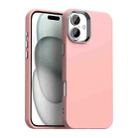 For iPhone 16 Plus Colorful Series Shockproof Phone Case(Pink) - 1